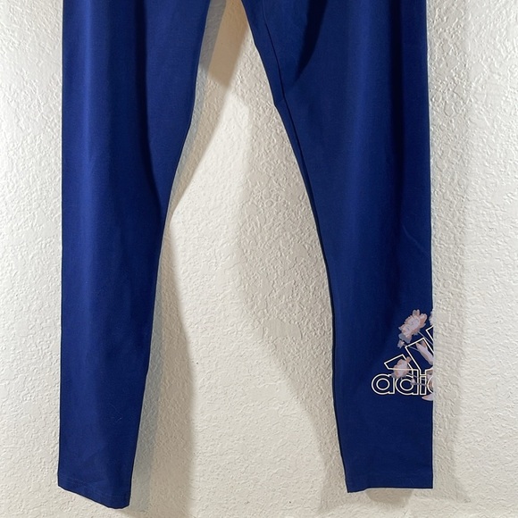 ADIDAS Blom G Tights Athletic Blue Size Small New - Picture 6 of 16